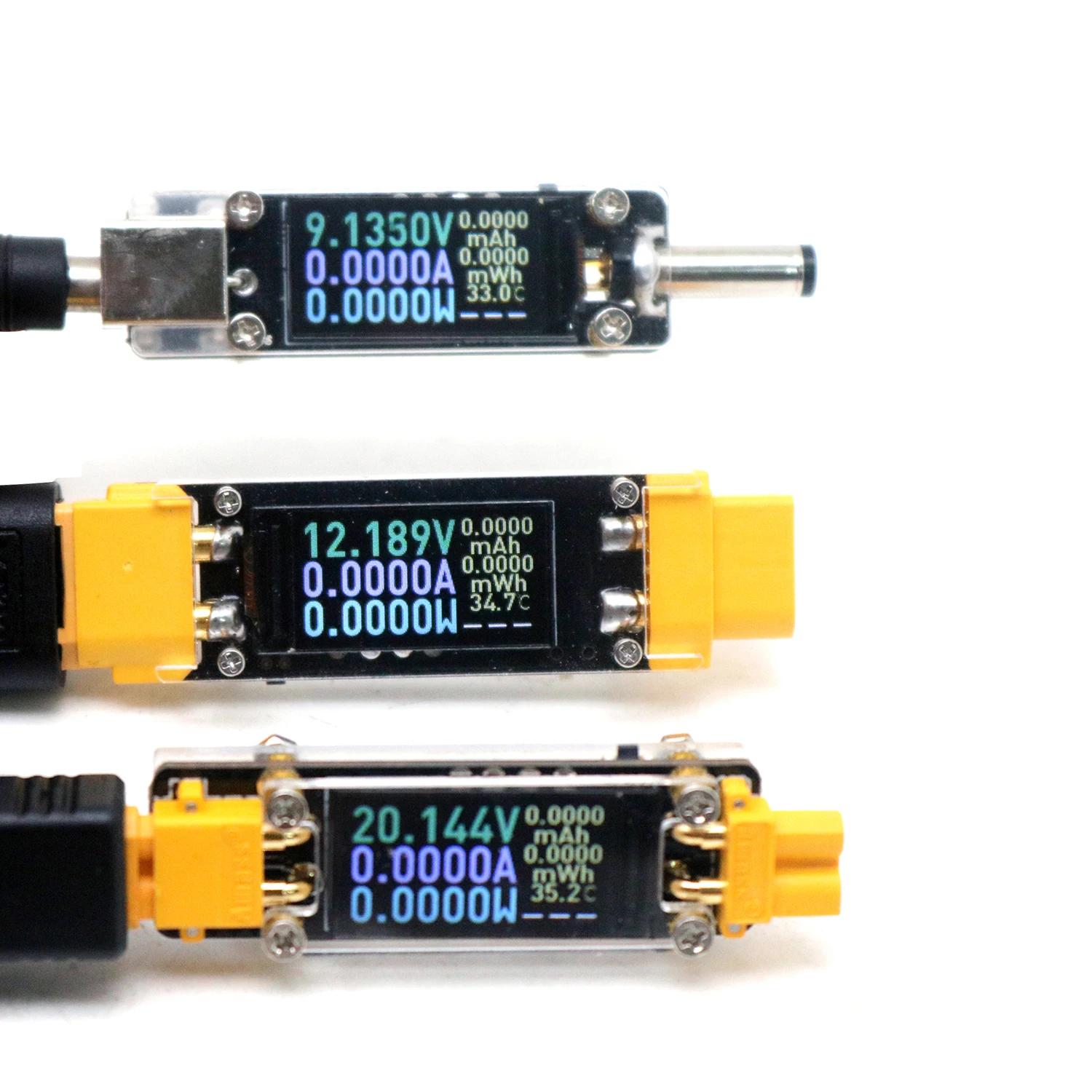 Drone Battery Voltage Checker - 20A DC XT30 XT60 Dua Arah