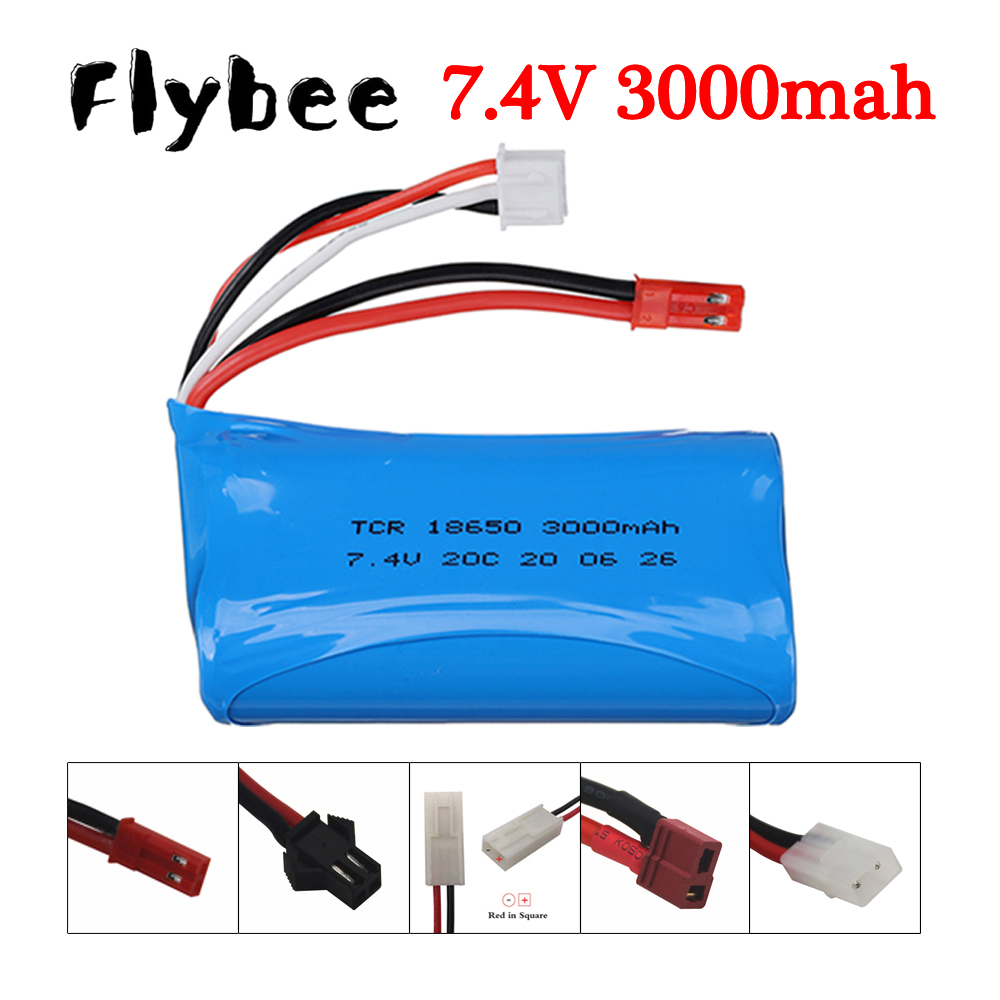 7.4 V 3000 MAh 18650 Baterai L - Drone Battery Lipo ulasan dan harga